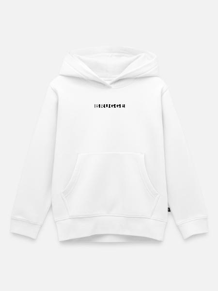 Bruges - Sweat Premium à capuche enfant bio - blanc