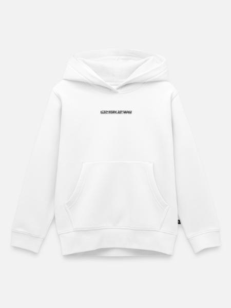 Electronic Art Music - Kinder Premium Organic Hoodie - Weiß