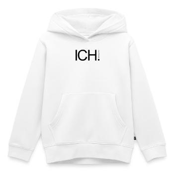 ICH steh zu mir. - Kinder Premium Organic Hoodie - Weiß - Vorne - AI Model Kid Female (0cm)