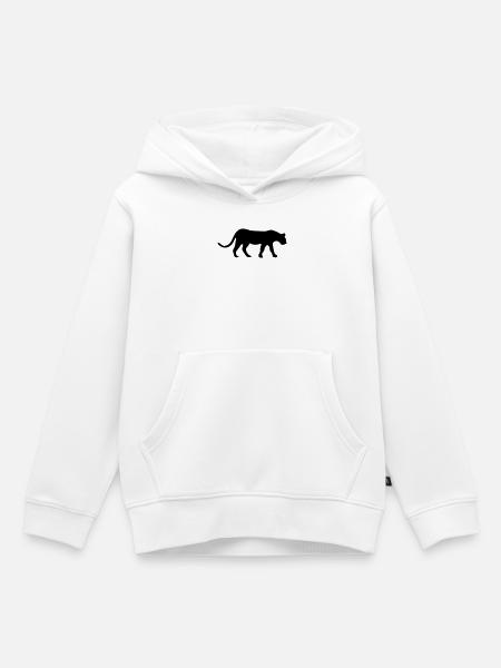 Jaguar - Kinder Premium Organic Hoodie - Weiß