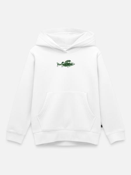 Barsch - Kinder Premium Organic Hoodie - Weiß