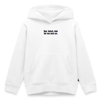Dicton en dialecte berlinois - Sweat Premium à capuche enfant bio - blanc - Devant - AI Model Kid Female (0cm)