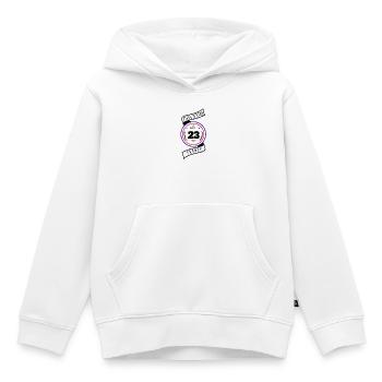 Fière D'être Du 23 Creuse France - Sweat Premium à capuche enfant bio - blanc - Devant - AI Model Kid Female (0cm)