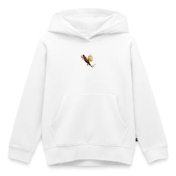 Pheasant shirt gift bird nature animal nectar - Kids Premium Organic Hoodie - white - Front - AI Model Kid Female (0cm)