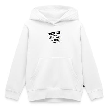 Kleine Schwester - Kinder Premium Organic Hoodie - Weiß - Vorne - AI Model Kid Female (0cm)