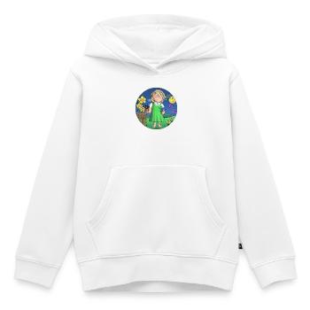 Naturliebhaber - Kinder Premium Organic Hoodie - Weiß - Vorne - AI Model Kid Female (0cm)