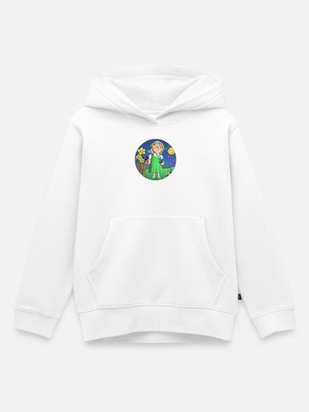 Naturliebhaber - Kinder Premium Organic Hoodie - Weiß