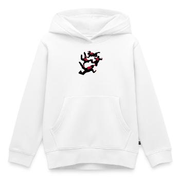 skydive - Kinder Premium Organic Hoodie - Weiß - Vorne - AI Model Kid Female (0cm)