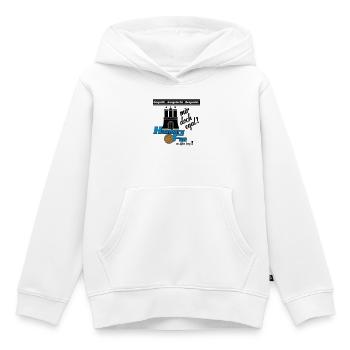 Hamburg , Tradition , Fußball , Fan Leben (25) - Kinder Premium Organic Hoodie - Weiß - Vorne - AI Model Kid Female (0cm)