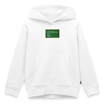 Urlaub Lehrer Schullehrer Professor Lustig Sprüche - Kinder Premium Organic Hoodie - Weiß - Vorne - AI Model Kid Female (0cm)