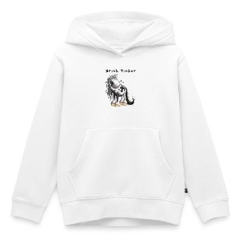 Cute Irish Tinker - Kids Premium Organic Hoodie - white - Front - AI Model Kid Female (0cm)