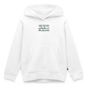 Urlaubsreif Urlaub Ferien Reise Sprüche - Kinder Premium Organic Hoodie - Weiß - Vorne - AI Model Kid Female (0cm)