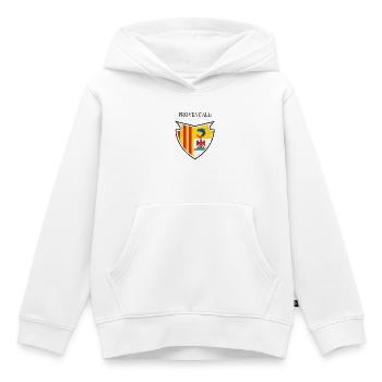 Provencal - Kids Premium Organic Hoodie - white - Front - AI Model Kid Female (0cm)