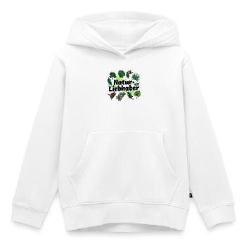Statement Mutter Natur - Kinder Premium Organic Hoodie - Weiß - Vorne - AI Model Kid Female (0cm)