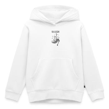 BREIZH - Kinder Premium Organic Hoodie - Weiß - Vorne - AI Model Kid Female (0cm)