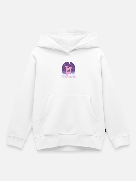 Yoga - Kinder Premium Organic Hoodie - Weiß