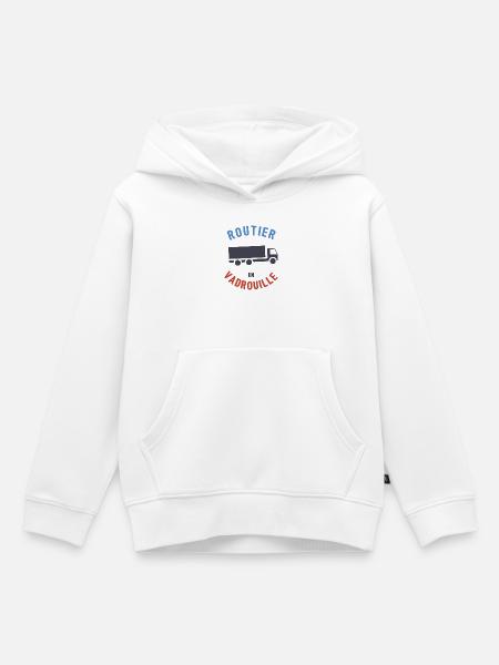 Rover Scout - Kinder Premium Organic Hoodie - Weiß