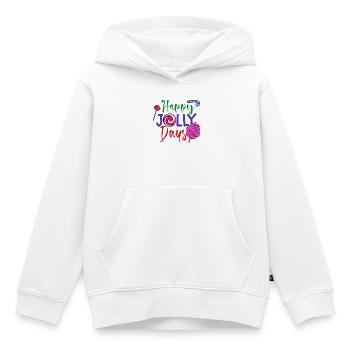 Sweets Statement Bonbons Snacking Délicieux - Sweat Premium à capuche enfant bio - blanc - Devant - AI Model Kid Female (0cm)