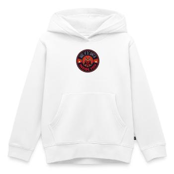 Awaken the Inner Warrior - Kids Premium Organic Hoodie - white - Front - AI Model Kid Female (0cm)