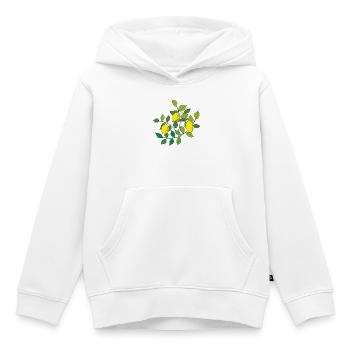 zitronen baum - Kinder Premium Organic Hoodie - Weiß - Vorne - AI Model Kid Female (0cm)