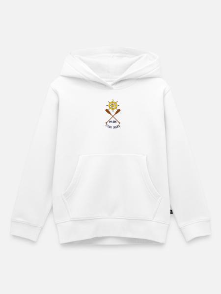 Süßwassersegler - Kinder Premium Organic Hoodie - Weiß