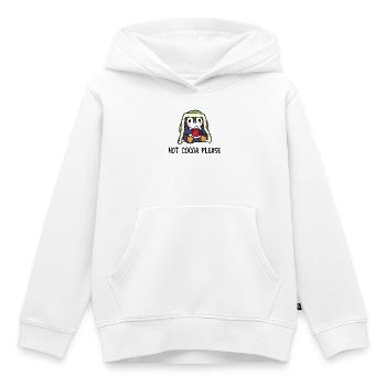 Déclaration de pingouin froid Pôle Sud Animal des neiges arctiques - Sweat Premium à capuche enfant bio - blanc - Devant - AI Model Kid Female (0cm)