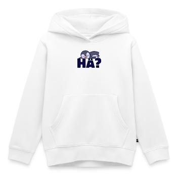 Süß Pinguin Spruch Vogel Tier Arktis Kalt - Kinder Premium Organic Hoodie - Weiß - Vorne - AI Model Kid Female (0cm)