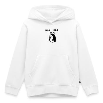 Kalt Pinguin Spruch Zoo Tier Seevogel Südpol - Kinder Premium Organic Hoodie - Weiß - Vorne - AI Model Kid Female (0cm)