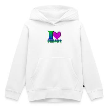 Schlager Party , Schlager Musik , Love Schlager - Kinder Premium Organic Hoodie - Weiß - Vorne - AI Model Kid Female (0cm)