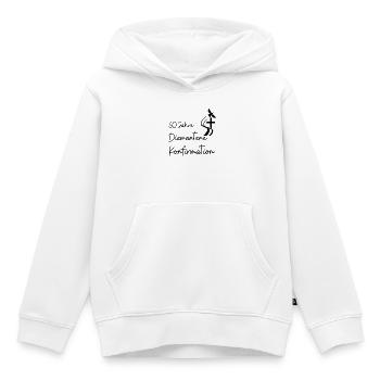Diamantene Konfirmation 60 Jahre Jubelkonfirmation - Kinder Premium Organic Hoodie - Weiß - Vorne - AI Model Kid Female (0cm)