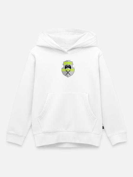 E-Sport - Kinder Premium Organic Hoodie - Weiß