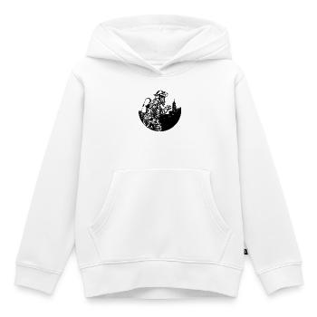 Berufsfeuerwehr Feuerwehr Lebensretter Löscharbeit - Kinder Premium Organic Hoodie - Weiß - Vorne - AI Model Kid Female (0cm)