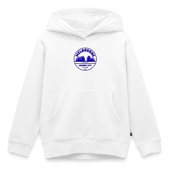 Melbourne Gartenstadt Skyline - Kinder Premium Organic Hoodie - Weiß - Vorne - AI Model Kid Female (0cm)