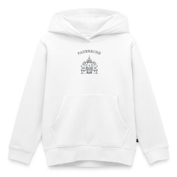 Paderborn, Historisches Rathaus, Deutschland - Kinder Premium Organic Hoodie - Weiß - Vorne - AI Model Kid Female (0cm)