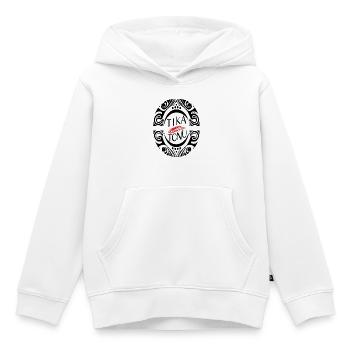 Tika Tonu Maori Design - Maori T-Shirt - Sweat Premium à capuche enfant bio - blanc - Devant - AI Model Kid Female (0cm)