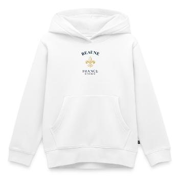 BEAUNE France Burgund Frankreich - Kinder Premium Organic Hoodie - Weiß - Vorne - AI Model Kid Female (0cm)