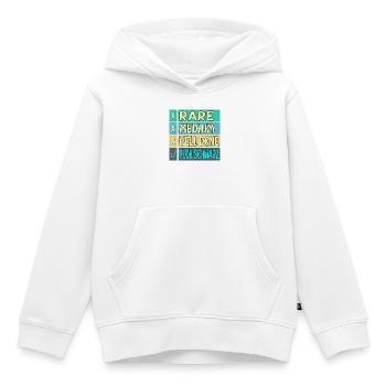 GRILL GARSTUFEN - GRILLSPRÜCHE LUSTIG - PAPA - BBQ - Kinder Premium Organic Hoodie - Weiß - Vorne - AI Model Kid Female (0cm)