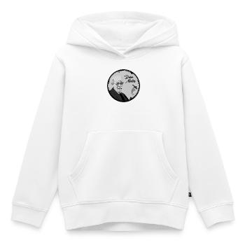 Ta mère Freud - Sweat Premium à capuche enfant bio - blanc - Devant - AI Model Kid Female (0cm)