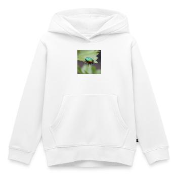 Rosenkäfer - Kinder Premium Organic Hoodie - Weiß - Vorne - AI Model Kid Female (0cm)