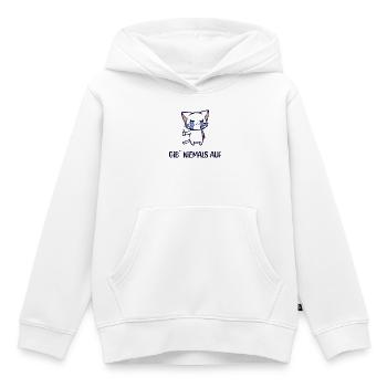 Zeichentrick Animation Comic Manga Katze Anime - Kinder Premium Organic Hoodie - Weiß - Vorne - AI Model Kid Female (0cm)