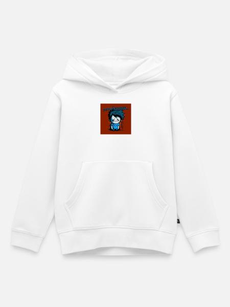 Geek - Screenlessssss 01 - Kinder Premium Organic Hoodie - Weiß