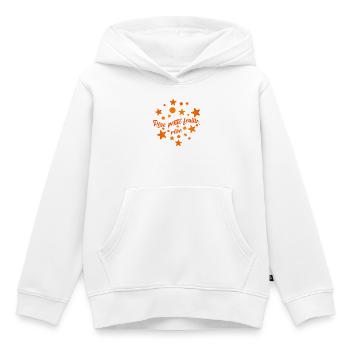 Rêve... - Sweat Premium à capuche enfant bio - blanc - Devant - AI Model Kid Female (0cm)