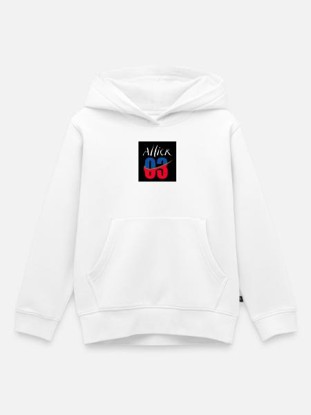 Verbündeter - Kinder Premium Organic Hoodie - Weiß