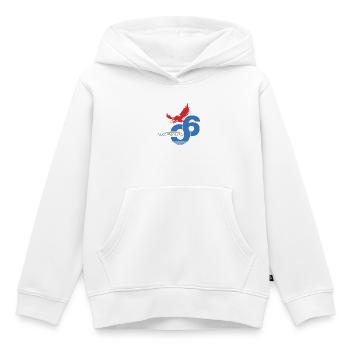 Alpes-Maritimes - Kids Premium Organic Hoodie - white - Front - AI Model Kid Female (0cm)