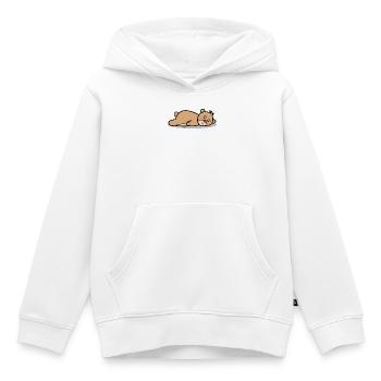 Ist Mir Egal Haltung Relax Chill - Kinder Premium Organic Hoodie - Weiß - Vorne - AI Model Kid Female (0cm)