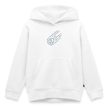 MAc Astroid01 - Kinder Premium Organic Hoodie - Weiß - Vorne - AI Model Kid Female (0cm)