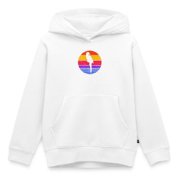 Bird Lover, Animal, Parrot, Pet, Animal Lover - Kids Premium Organic Hoodie - white - Front - AI Model Kid Female (0cm)