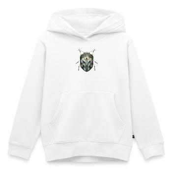 Sphaerocoris annulus faszinierendes Krabbeltier - Kinder Premium Organic Hoodie - Weiß - Vorne - AI Model Kid Female (0cm)