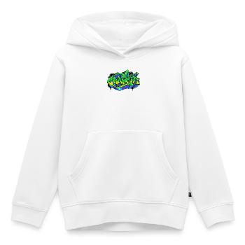 Graffiti Art Street Art Dessin Illustration - Sweat Premium à capuche enfant bio - blanc - Devant - AI Model Kid Female (0cm)