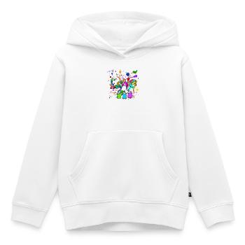 Urban Spraydose Graffiti Strassenkunst Sprayer - Kinder Premium Organic Hoodie - Weiß - Vorne - AI Model Kid Female (0cm)